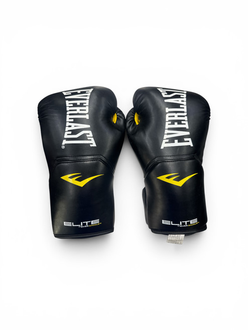 Vist Large View of Product Image Which is Used Everlast ELITE Boxing Gloves Black XL