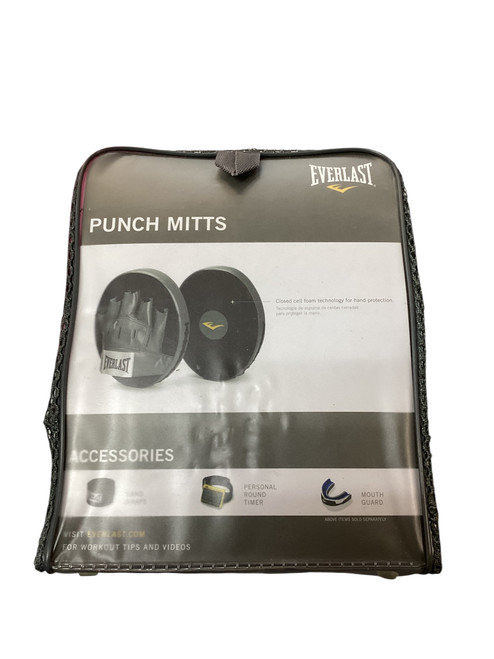 Vist Large View of Product Image Which is Used Everlast Boxing Pads Grey