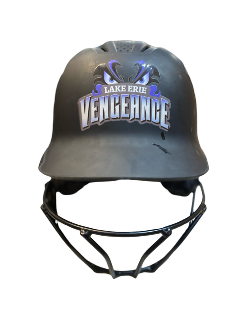 Vist Large View of Product Image Which is Used Evoshield WB5725701ML Batting Helmet w/Mask Black M/L