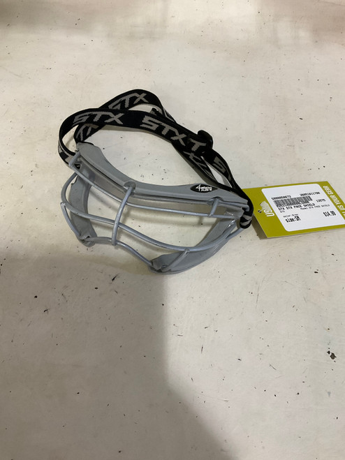 Vist Large View of Product Image Which is Used STX STX FACE SHIELD Lacrosse Facial Protect Grey SM