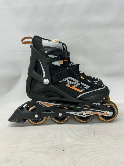 Vist Large View of Product Image Which is Used Rollerblade ZETRA BLADE Senior Rec Fitness Skates Black Senior 8