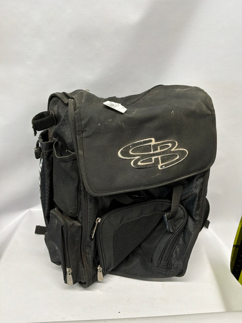 Vist Large View of Product Image Which is Used BoomBah BLACK BACKPACK BB/SB Player Backpack Black