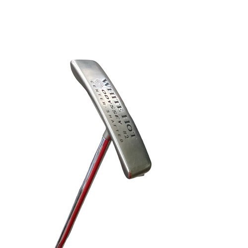 Vist Large View of Product Image Which is Used Odyssey WHITE HOT 2 CENTER SHAFTED Mens Putter RH