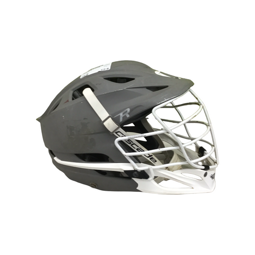 Vist Large View of Product Image Which is Used Cascade R Lacrosse Helmet Grey One Size