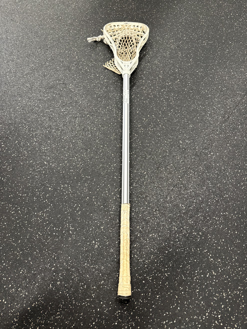 Vist Large View of Product Image Which is Used Gait LAX STICK Men Atk/Mid Complete Stick White