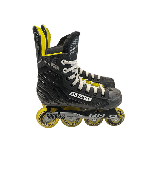 Vist Large View of Product Image Which is Used Bauer RS SZ 2 Junior Aggressive Skates Black Junior 02
