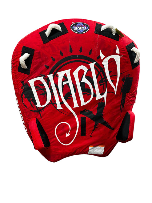 Vist Large View of Product Image Which is Used Rave DIABLO One Person Tube Red 59"