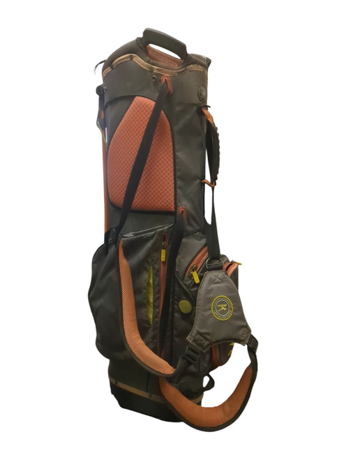 Vist Large View of Product Image Which is Used Mizuno AREOLITE EIGHT50 Mens Stand Bag Black/Orange/White