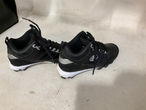 Vist Large View of Product Image Which is Used Rawlings 3 BB CLEATS BB/SB Cleats Black Junior 03