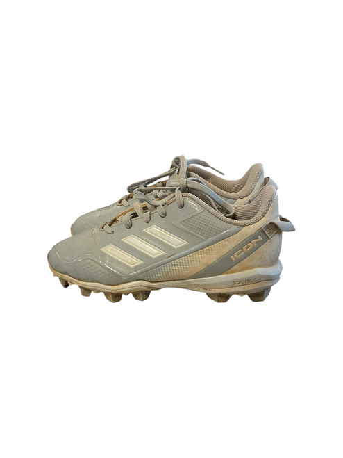 Vist Large View of Product Image Which is Used Adidas ICON BB/SB Cleats Grey Junior 04.5