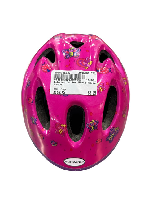 Vist Large View of Product Image Which is Used Schwinn Inline Skate Helmet Pink XS