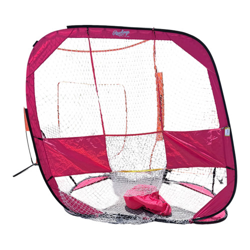 Vist Large View of Product Image Which is Used Rawlings 7 FOOT POP UP NET BB/SB Pop-up Net