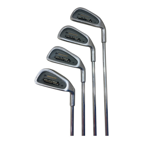 Vist Large View of Product Image Which is Used Dunlop QUATRO PLUS Mens Iron Set RH 3I-9I