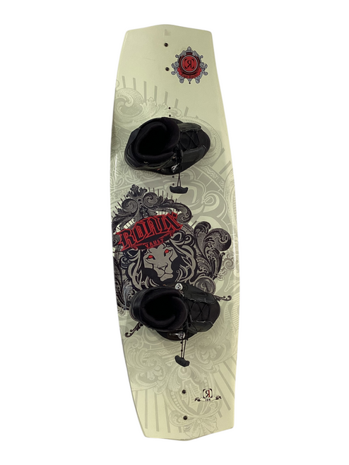 Vist Large View of Product Image Which is Used RONIX VAULT Wakeboard White 134 cm