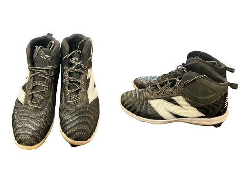 Vist Large View of Product Image Which is Used New Balance NEW BALANCE - MENS FUELCELL BB/SB Cleats Black Senior 12