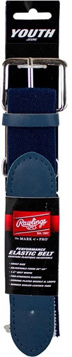 Vist Large View of Product Image Which is New RAWLINGS BELT NAVY YTH