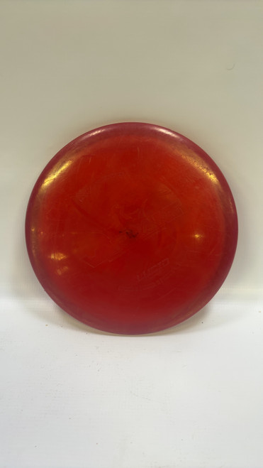 Vist Large View of Product Image Which is Used Dynamic Discs WARRANT Disc Golf Mid Range Red