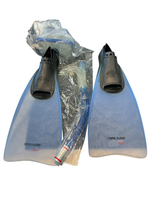 Vist Large View of Product Image Which is Used Underwater Snorkel Royal Blue