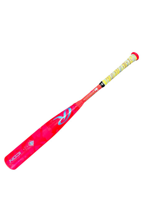 Vist Large View of Product Image Which is Used Rawlings ICON ELEC UNICORN BB/SB USSSA 2 3/4 Bat 30"