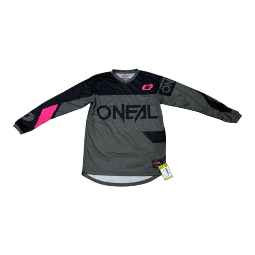 Vist Large View of Product Image Which is Used ONeal Adult Motocross Top Grey Medium