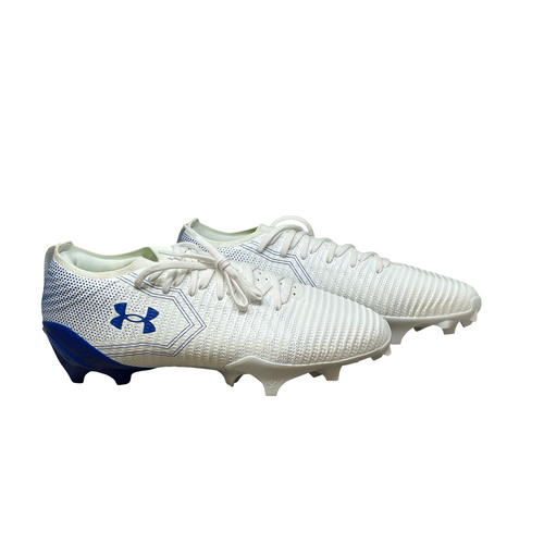 Vist Large View of Product Image Which is Used Under Armour TM BLUR PRO LAX Adult FB Cleats White Senior 12.5