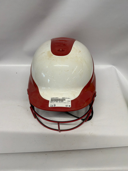 Vist Large View of Product Image Which is Used RIP-IT RIP-IT Batting Helmet w/Mask Red SM