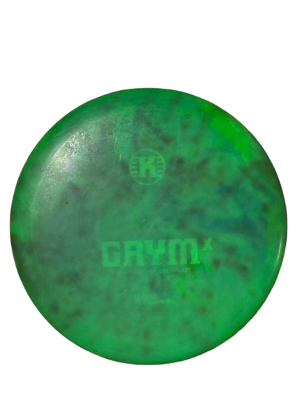 Vist Large View of Product Image Which is Used Kastaplast K1 LINE GRYM X 12/5/-1/3 Disc Golf Driver Green