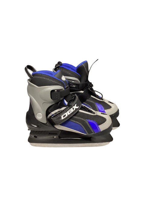 Vist Large View of Product Image Which is Used X SOFTBOOT 1-4 Boys Softboot Skate Black Adjustable