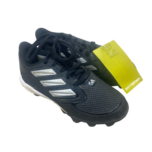 Vist Large View of Product Image Which is Used Adidas ADIDAS ADIZERO BB CLEATS BB/SB Cleats Black Youth 13.0