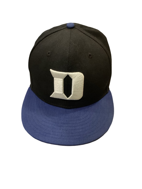 Vist Large View of Product Image Which is Used New Era DUKE HAT BB/SB Cap White/Black/Royal