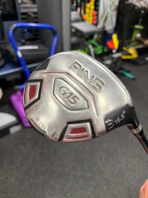 Vist Large View of Product Image Which is Used Ping G15 Mens Fairway Wood RH 3 Wood