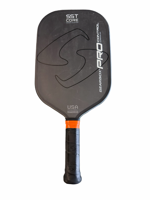 Vist Large View of Product Image Which is Used Gearbox PRO CONTROL Pickleball Racquet Black
