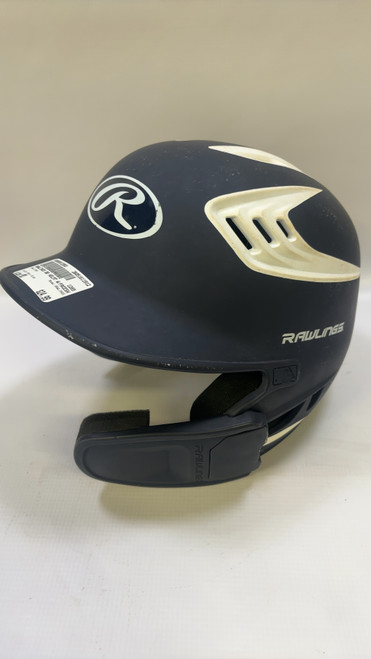 Vist Large View of Product Image Which is Used Rawlings RAWLINGS Batting Helmet No Mask Navy Blue MD