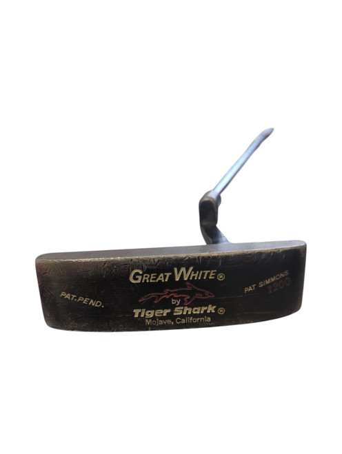 Vist Large View of Product Image Which is Used Tiger Shark GREAT WHITE Mens Putter RH