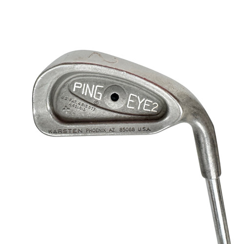 Vist Large View of Product Image Which is Used Ping EYE 2+ BLACK DOT Men's RH 2 Iron Stiff Flex Steel Shaft