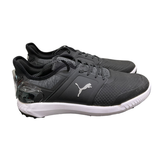 Vist Large View of Product Image Which is Used Puma Mens Golf Shoes Black Senior 10.5