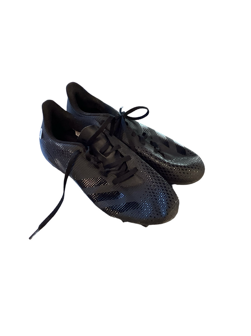 Vist Large View of Product Image Which is Used Adidas Soccer Cleats Black Senior 9.5