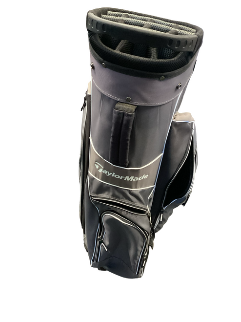 Vist Large View of Product Image Which is Used Taylormade 14 WAY CART BAG Mens Cart Bag Grey