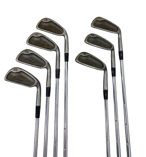 Vist Large View of Product Image Which is Used Titleist DTR Mens Iron Set RH 3I-9I