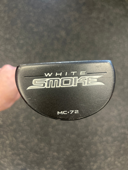 Vist Large View of Product Image Which is Used Taylormade WHITE SMOKE MC•72 Mens Putter LH