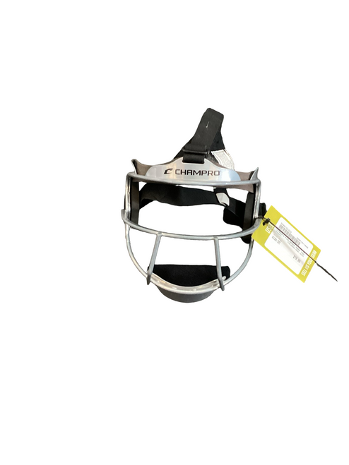 Vist Large View of Product Image Which is Used Champro FIELDERES MASK YOUTH BB/SB Fielders Mask Grey SM