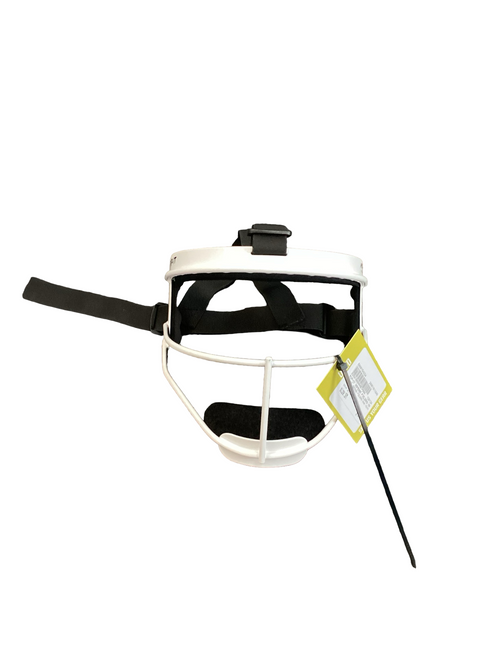 Vist Large View of Product Image Which is Used RIP-IT DEFENSE FIELDERS MASK YOUTH BB/SB Fielders Mask White SM