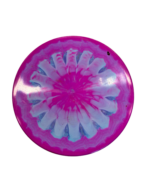 Vist Large View of Product Image Which is Used Innova ZONE OS Disc Golf Mid Range Purple