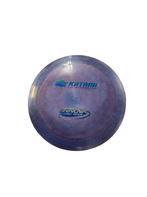Vist Large View of Product Image Which is Used Innova KATANA Disc Golf Driver Purple