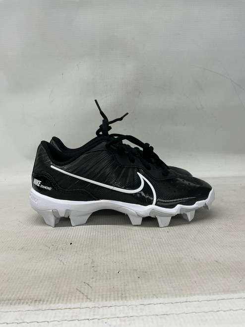 Vist Large View of Product Image Which is Used Nike DIAMOND BB/SB CLEATS BB/SB Cleats Black Junior 03.5