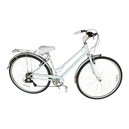 Vist Large View of Product Image Which is Used Schwinn SANCTUARY 7 Cruiser Bike Womens White 17-18" - MD  Frame