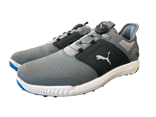 Vist Large View of Product Image Which is Used Puma Ignite Elevate Golf Shoes Grey Senior 11.5