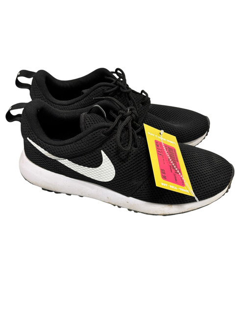 Vist Large View of Product Image Which is Used Nike Mens Golf Shoes Black And White Senior 8.5