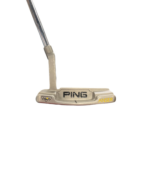 Vist Large View of Product Image Which is Used Ping ANSER ORANGE DOT Mens Putter RH