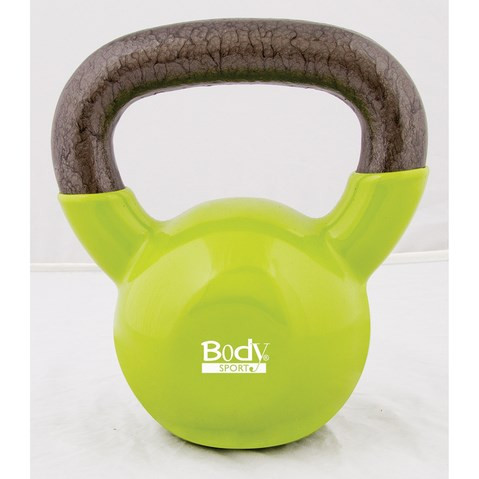 Vist Large View of Product Image Which is BODY SPORT VINYL KETTLEBELL 15LB